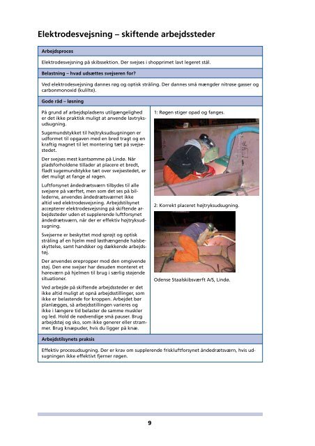 Hent Arbejdsmiljø ved svejsning - Industriens Branchearbejdsmiljøråd
