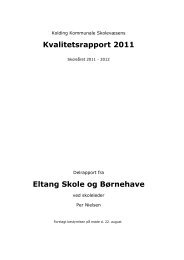 2011-2012 - Eltang Skole og Børnehave
