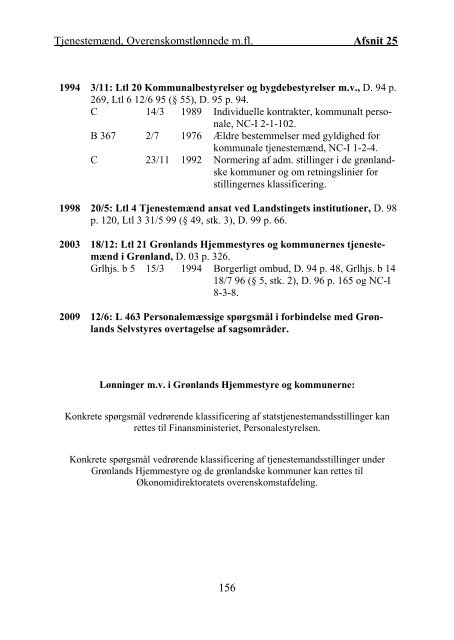 Grønlandsk Lovregister 2010 - 1. kvartal - Statsministeriet