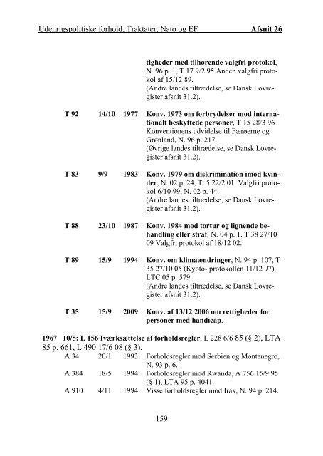 Grønlandsk Lovregister 2010 - 1. kvartal - Statsministeriet