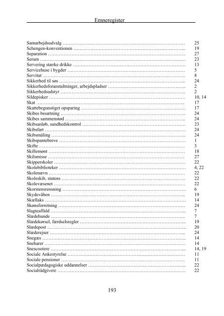 Grønlandsk Lovregister 2010 - 1. kvartal - Statsministeriet