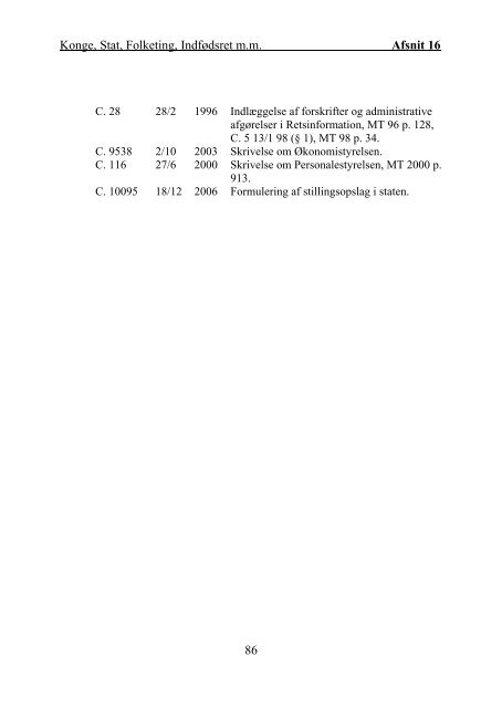 Grønlandsk Lovregister 2010 - 1. kvartal - Statsministeriet