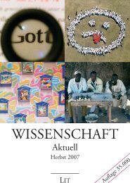 Aktuell - LIT Verlag