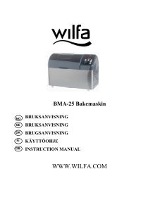 Wilfa bakemaskin bmc 20