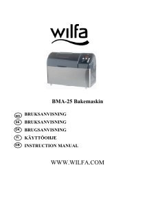 Wilfa bakemaskin bmc 20 Wilfa bakemaskin bmc 20
