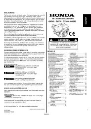 Benzintank aus Metall für Honda Motor GX-240, GX/ GVX-270, GX-340