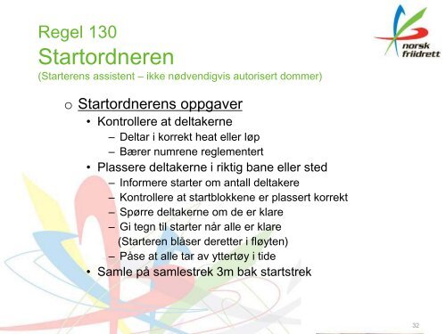 Starterkurs - Friidrett.no