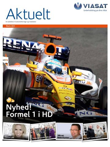 Nyhed! Formel 1 i HD - Viasat