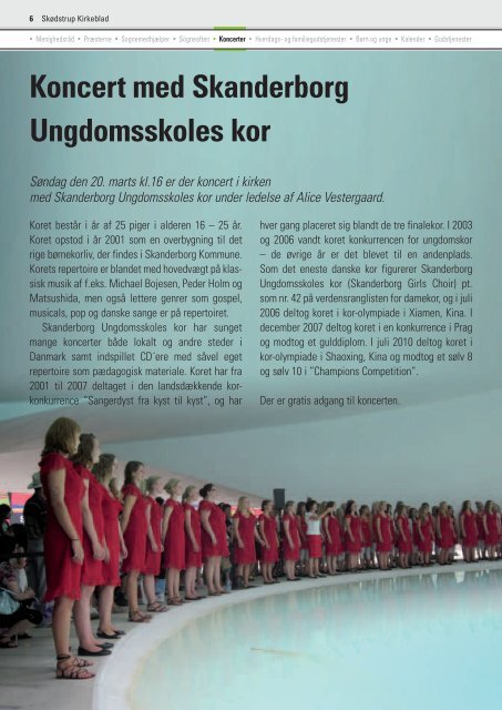 kirkeblad 1, 2011.pdf - Skødstrup Kirke