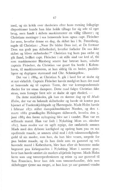 Christian Schmiegelows ungdomserindringer, s. 22-55