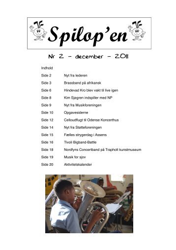 Nr 2 - december - 2011 - Nordfyns Musikskole