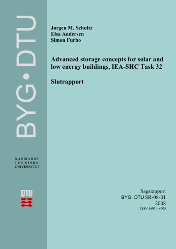 Advanced storage concepts for solar and low energy buildings, IEA ...