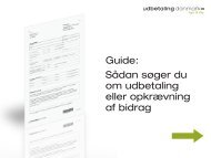 Guide: Sådan søger du om udbetaling eller opkrævning ... - Borger.dk