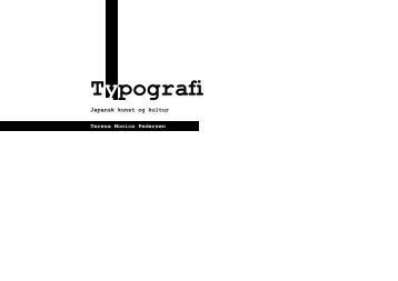 Typografi - logo