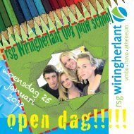 informatie open dag wiringherlant 2012 - rsg Wiringherlant