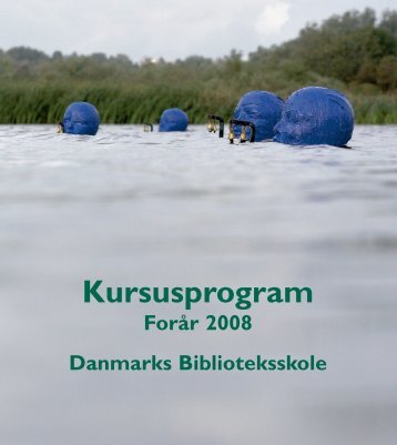Kursusprogram Forår 2008 Danmarks Biblioteksskole - IVA