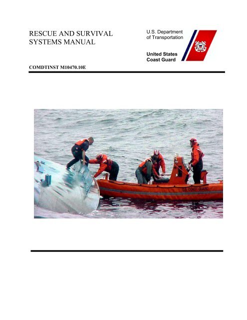 Manual Rescue System cim_10470_10e rescue and survival systems manual - US Coast ...