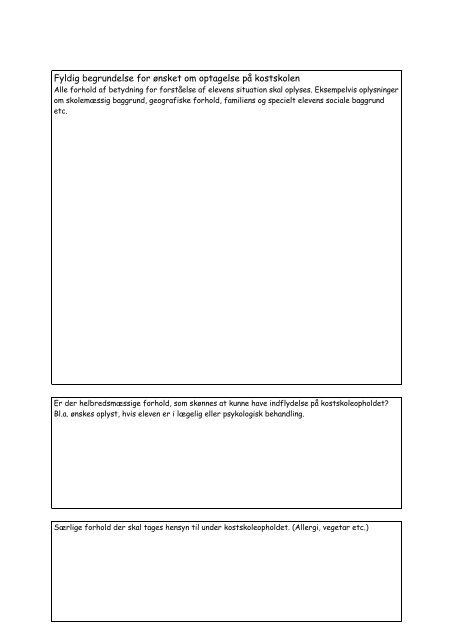 Viborg Katedralskole, Gl. Skivevej 2, 8800 Viborg Ansøgning om ...