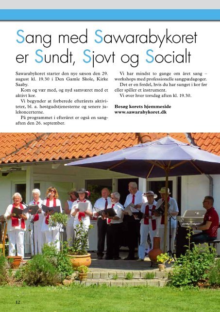 JUNI - JULI - AUGUST 2013 - Kirke Saaby Kisserup pastorat