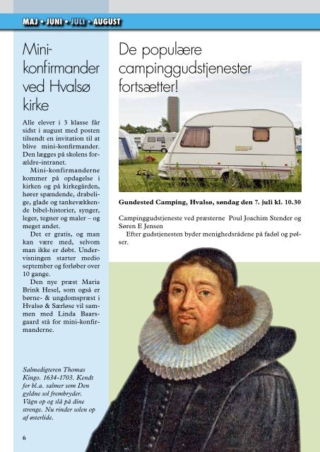 JUNI - JULI - AUGUST 2013 - Kirke Saaby Kisserup pastorat