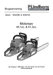 Motorsav - P.Lindberg A/S