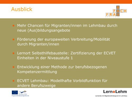 Lehmbau für Lernende mit Migrationshintergrund - Lernpunktlehm.de