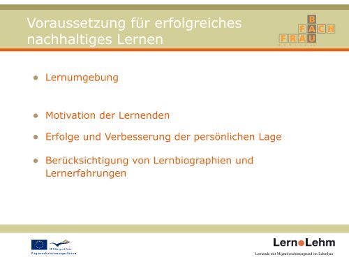 Lehmbau für Lernende mit Migrationshintergrund - Lernpunktlehm.de