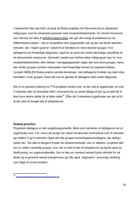 Evalueringsrapport Nøglen (pdf 3 MB) - Aarhus.dk