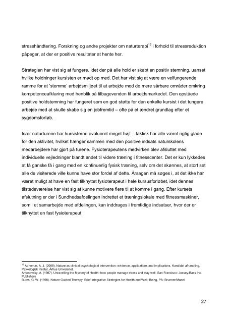 Evalueringsrapport Nøglen (pdf 3 MB) - Aarhus.dk