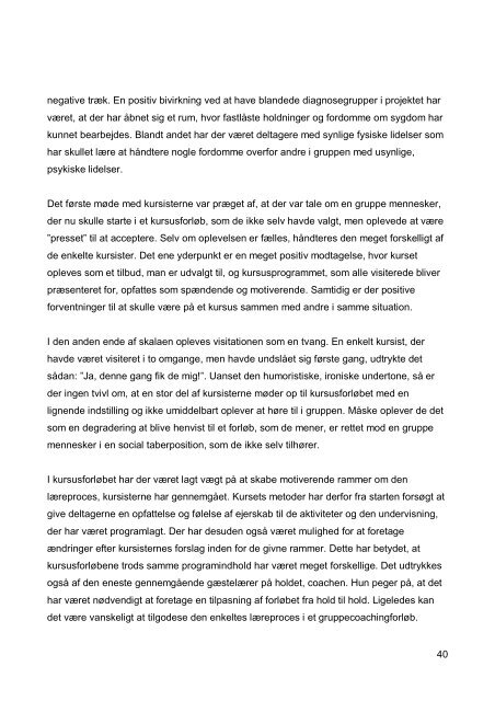 Evalueringsrapport Nøglen (pdf 3 MB) - Aarhus.dk