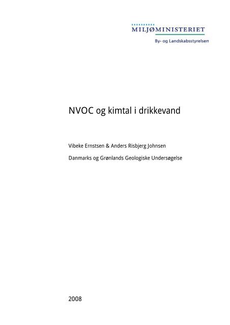 NVOC og kimtal i drikkevand