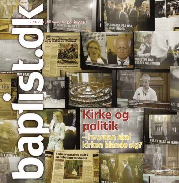 Nr. 8 - 2007 - Baptistkirken i Danmark