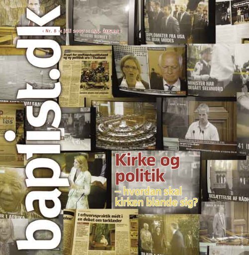 Nr. 8 - 2007 - Baptistkirken i Danmark