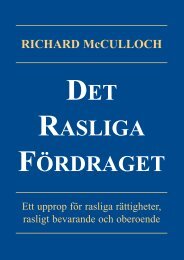 Det rasliga fördraget - Preservationist-Books.com