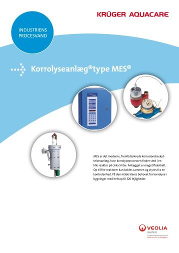 Korrolyseanlæg®type MES® - Krüger A/S