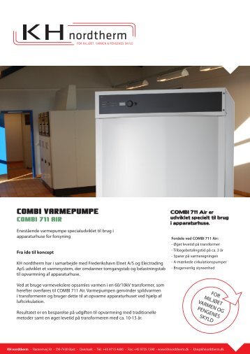 Combi varmepumpe - KH nordtherm