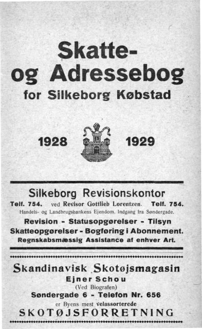 Skatte- og Adressebog Silkeborg