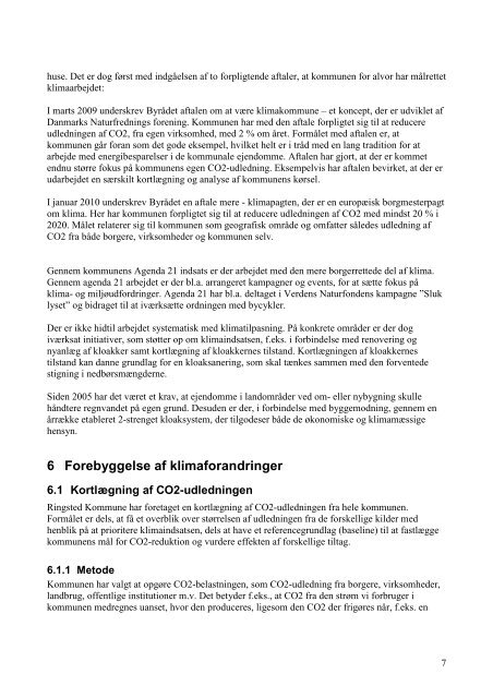 Klimaplan for Ringsted kommune