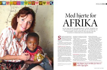 "Med hjerte for Afrika" - artikkel i Reiselyst. - Haydom