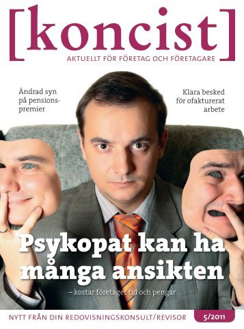 Psykopat kan ha många ansikten - Ekonomisverige.se