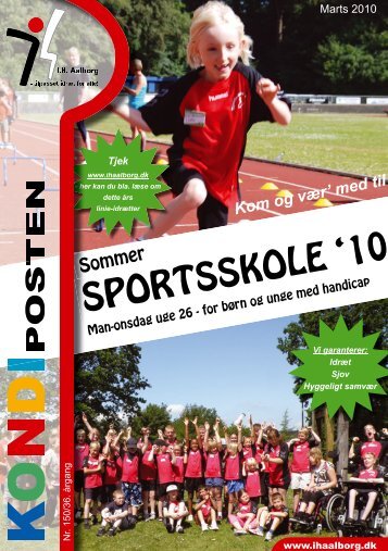 Kondiposten marts 2010 - Idrætsforeningen for handicappede i ...