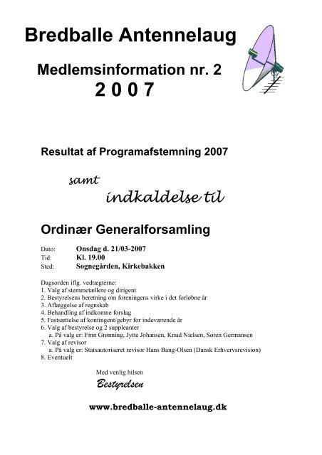 Medlemsinfo 2007-info-2.pdf - Bredballe Antennelaug