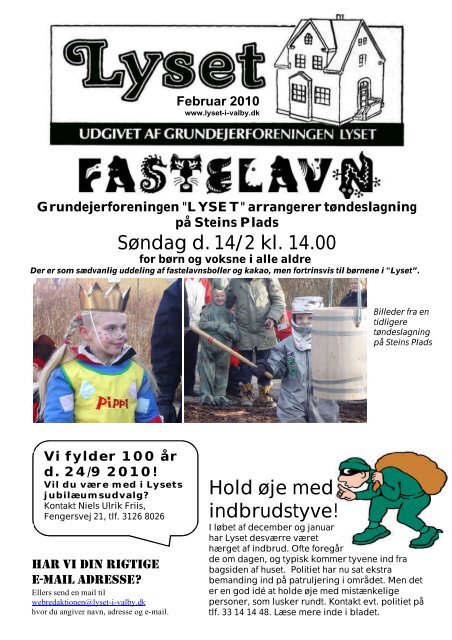 Lysavisen - februar 2010 - Lyset i Valby