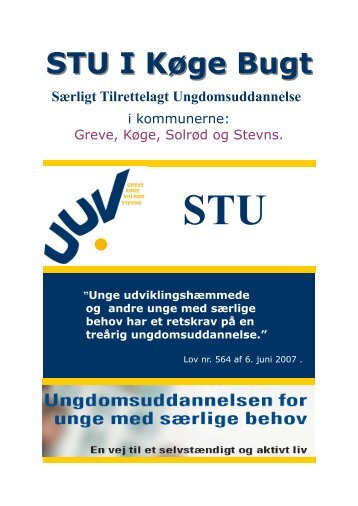 STU I Køge Bugt Særligt Tilrettelagt ... - UUV Køge Bugt