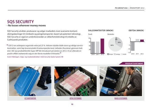 Årsrapport 2012 (printversjon) - PSI Group ASA