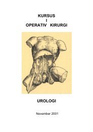 kursus i operativ kirurgi urologi - Dansk Kirurgisk Selskab