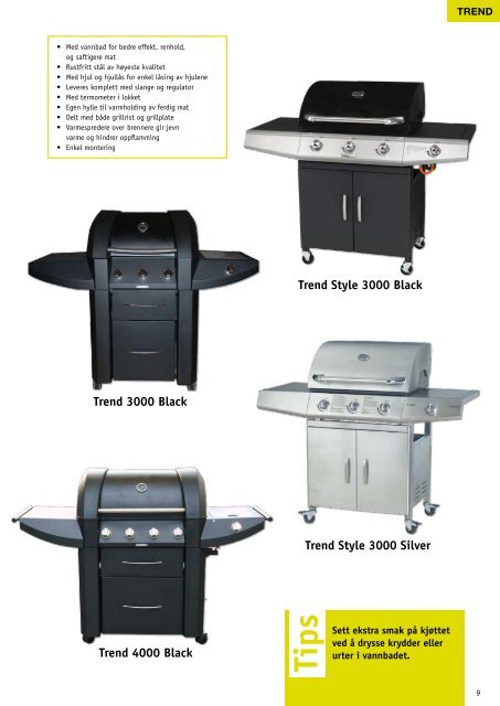 grillen - Power Controls