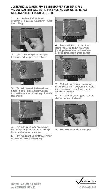 INSTALLASJONSHÅNDBOK - Victaulic
