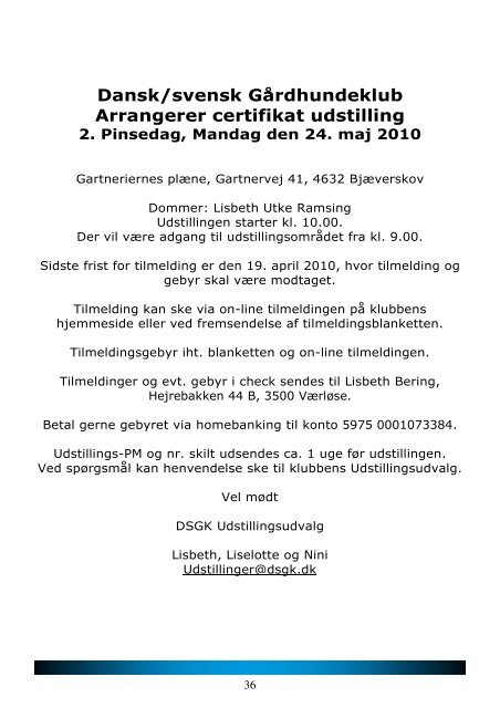 Generalforsamlingshæfte (2010-04-11) - Dansk/svensk ...