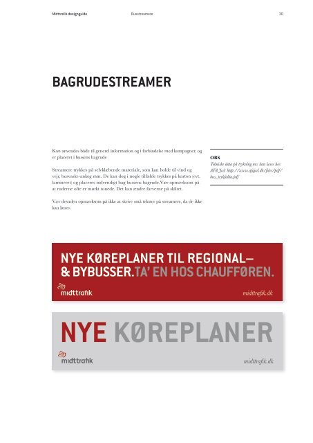 designmanual for tryksager - Midttrafik